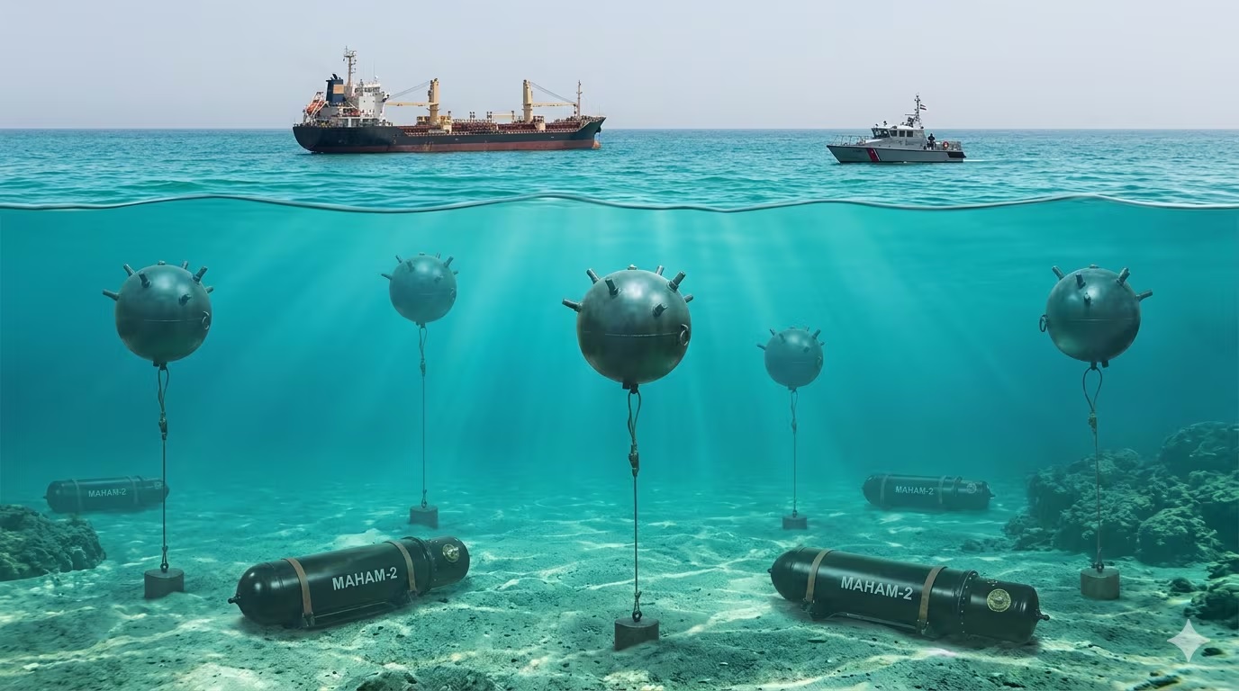 সমুদ্রে যেভাবে মাইন পাতা ও সরানো হয়