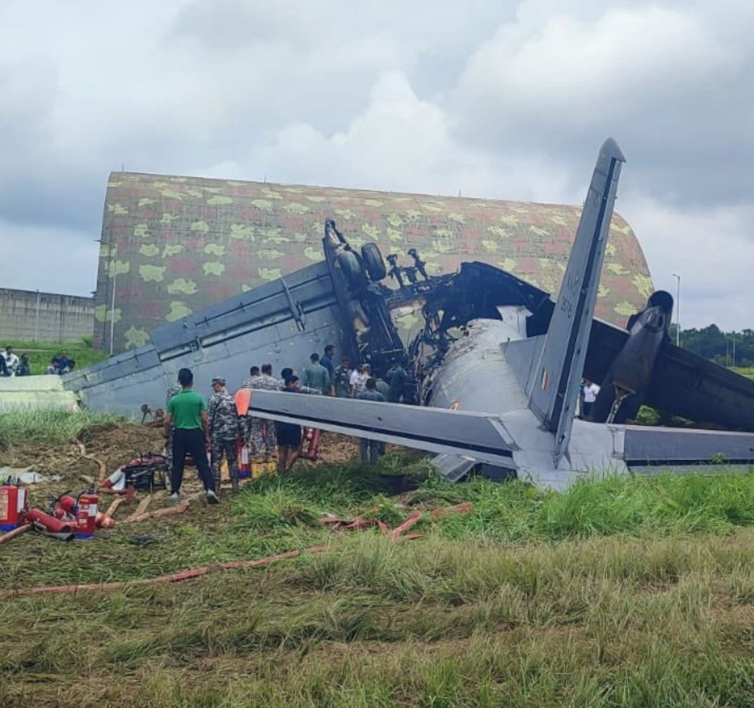 ভারতে সামরিক পরিবহন উড়োজাহাজ বিধ্বস্ত, নিহত ৫