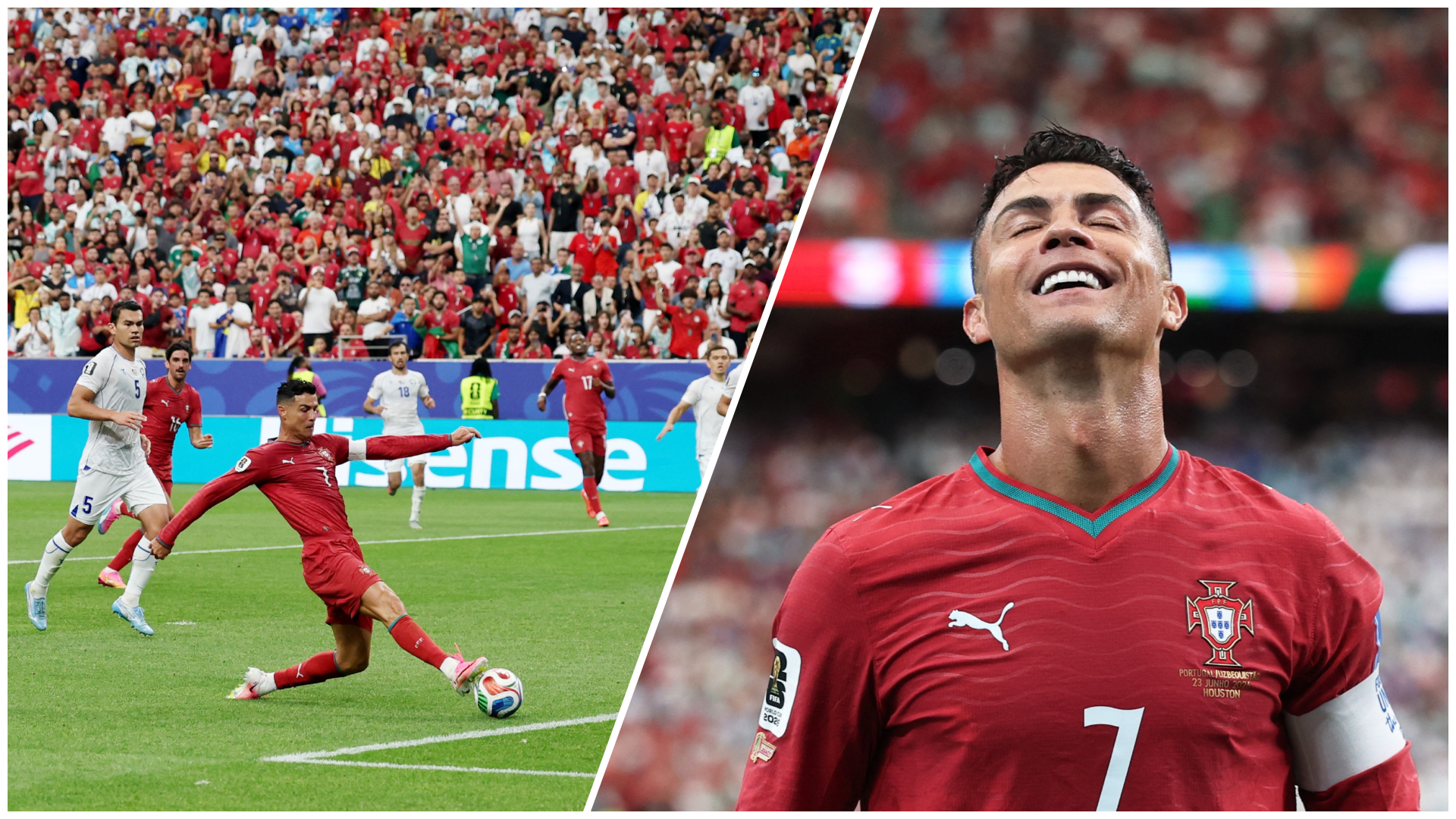 ২ গোল করে ৬ রেকর্ড গড়লেন রোনালদো