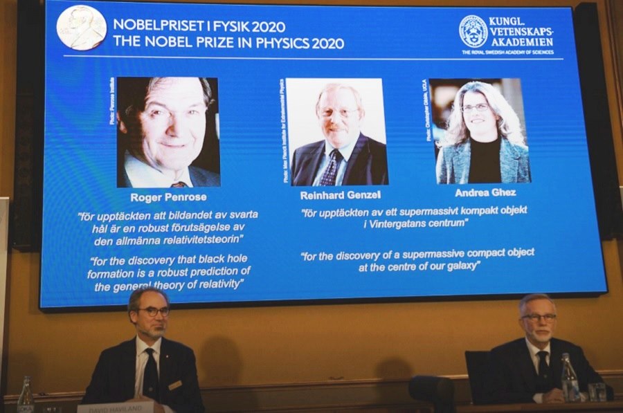 ব্ল্যাকহোল গবেষণা, পদার্থ বিজ্ঞানে নোবেল পেলেন ব্রিটেন, মার্কিন ও জার্মানির ৩ বিজ্ঞানী