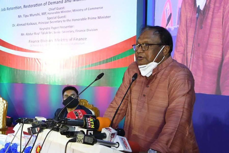 করোনা মোকাবিলায় ২১ প্রণোদনা প্যাকেজ: বাণিজ্যমন্ত্রী