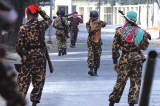 বিডিআর হত্যাকাণ্ডের বিচার কেরানীগঞ্জ কারাগার সংলগ্ন অস্থায়ী আদালতে