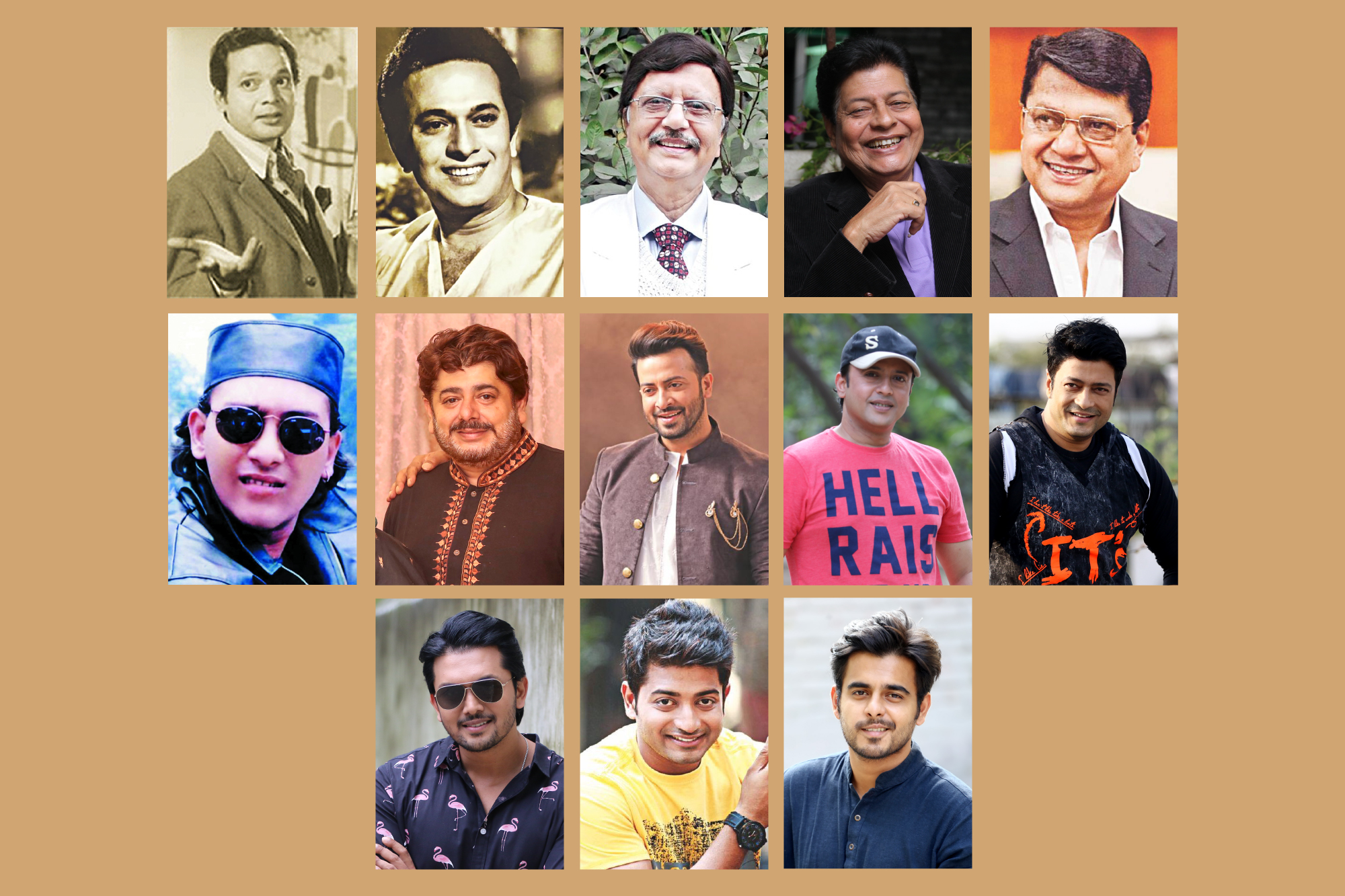 যুগে যুগে ঢাকাই সিনেমার জনপ্রিয় নায়কেরা