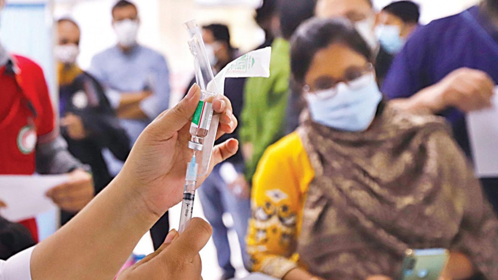 ২৬ ফেব্রুয়ারির পর আর প্রথম ডোজ টিকা দেওয়া হবে না