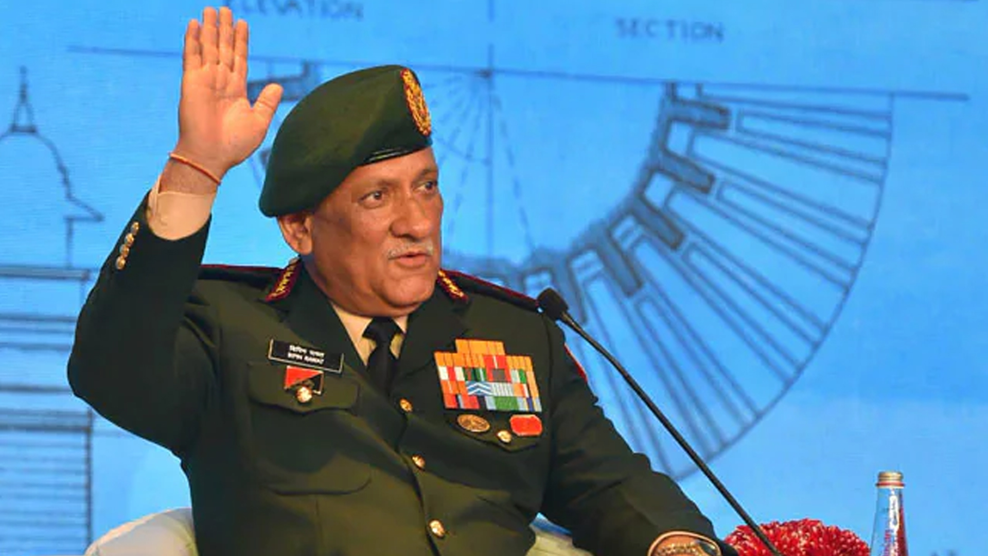 হেলিকপ্টার বিধ্বস্তে ভারতের প্রতিরক্ষা প্রধান বিপিন রাওয়াত নিহত