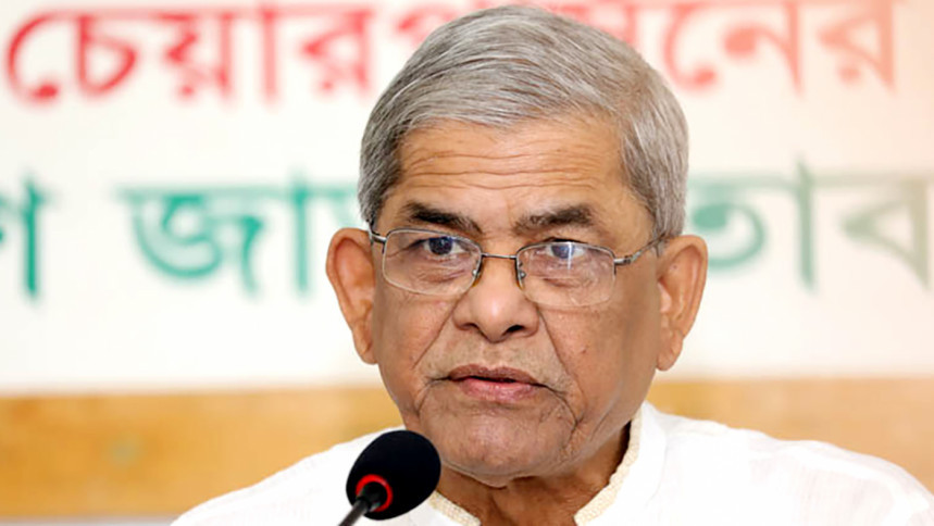 আমি না খেয়ে থাকবো, আপনি বেগমপাড়ায় বাড়ি করবেন সেটা হবে না: ফখরুল