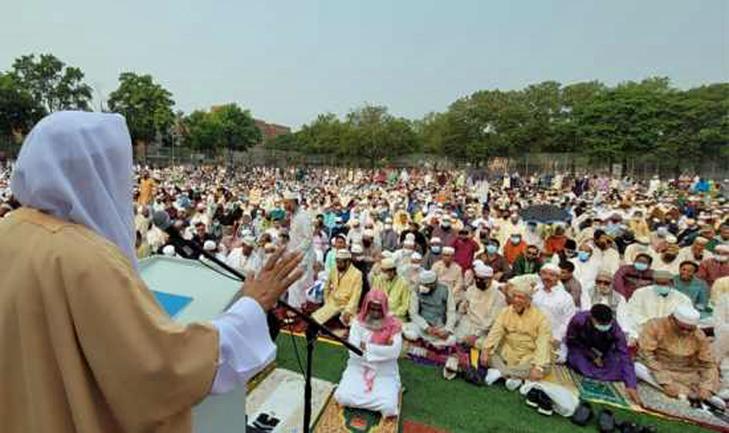 যুক্তরাষ্ট্রে খোলা মাঠে আড়াই হাজার ঈদ জামাতের প্রস্তুতি