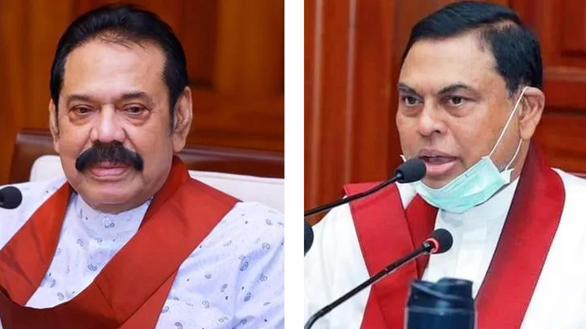 আদালতের অনুমতি ছাড়া শ্রীলঙ্কা ছাড়তে পারবেন না মাহিন্দা-বাসিল