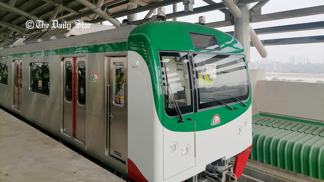 ডিসেম্বরের মধ্যে উত্তরা-আগারগাঁও মেট্রোরেল চালু হবে