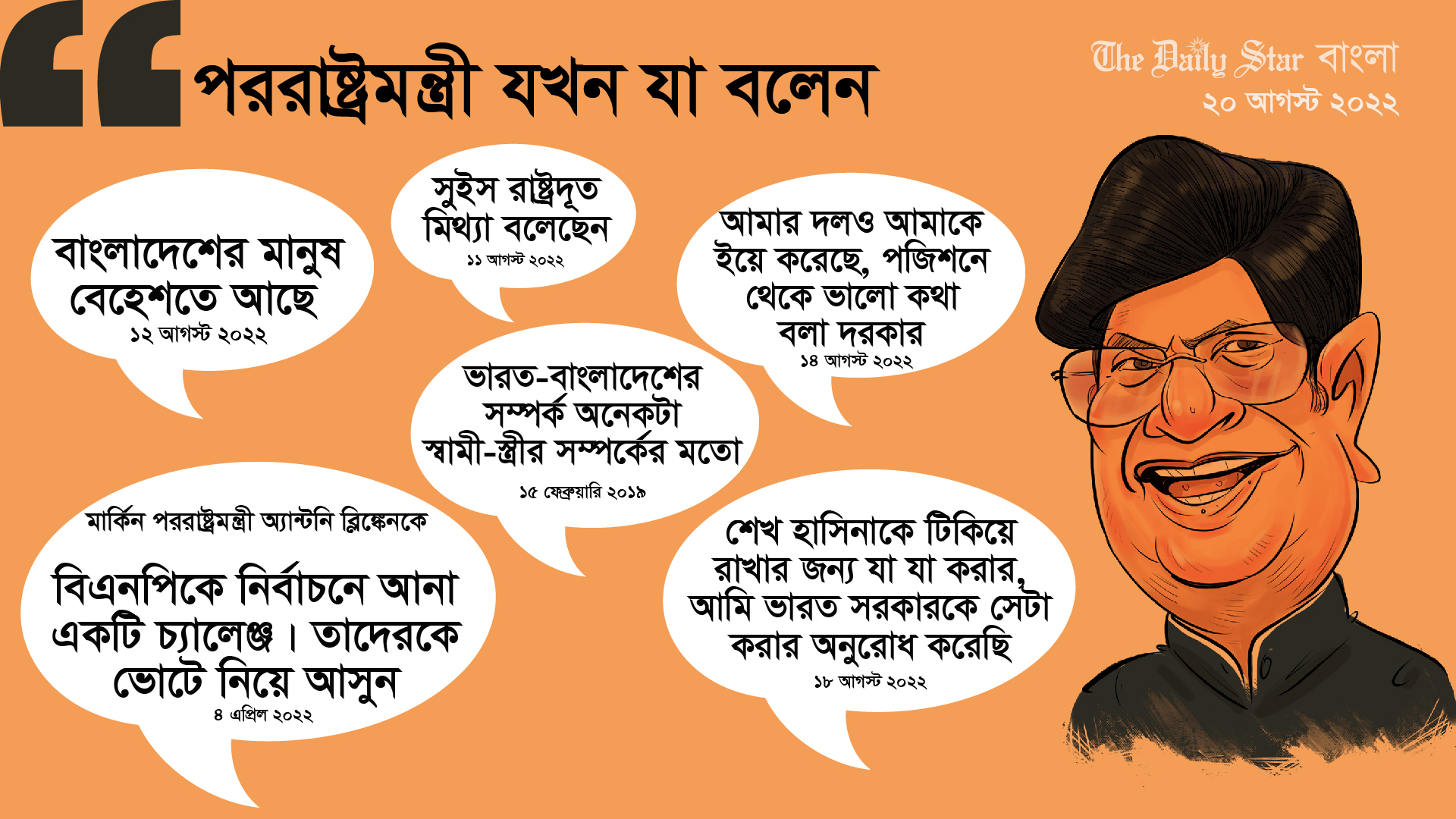 আলোচিত-সমালোচিত পররাষ্ট্রমন্ত্রী