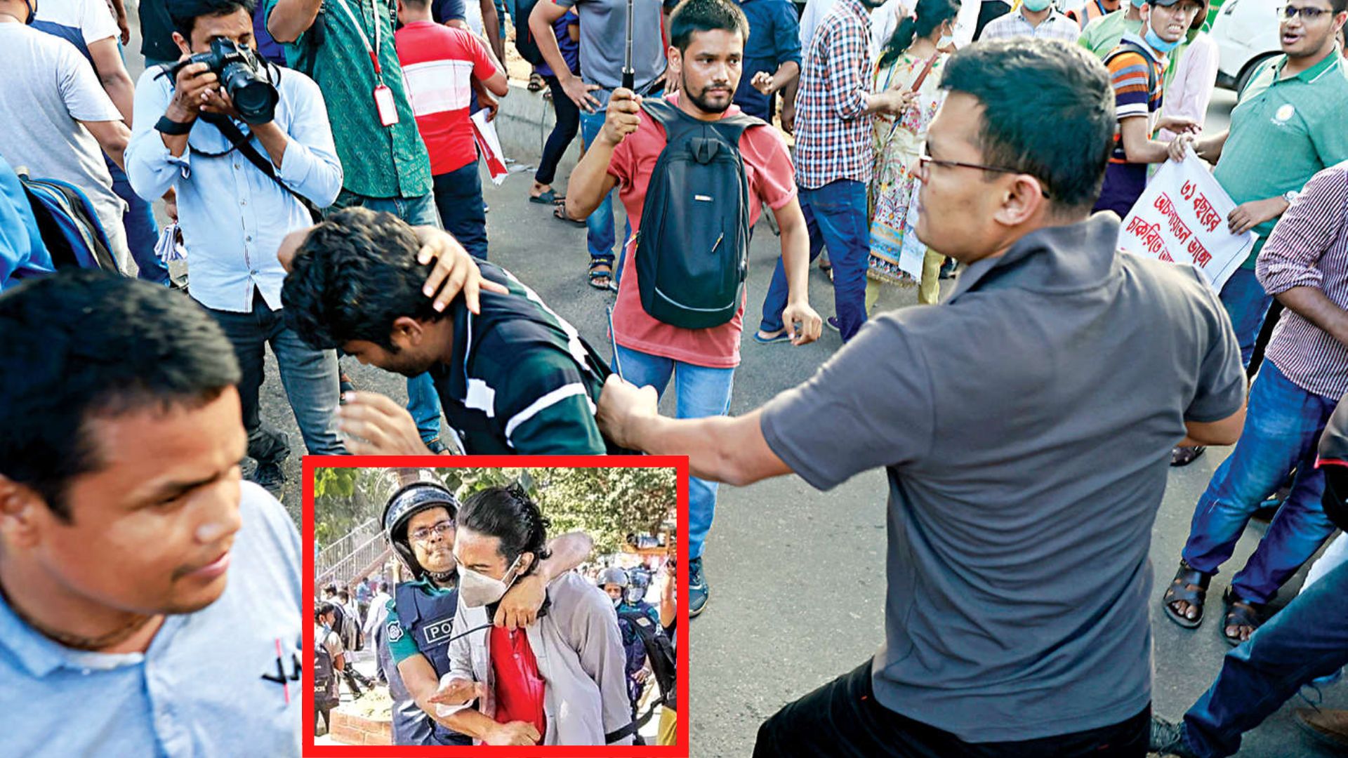 ‘তিনি শুধু পেটান’