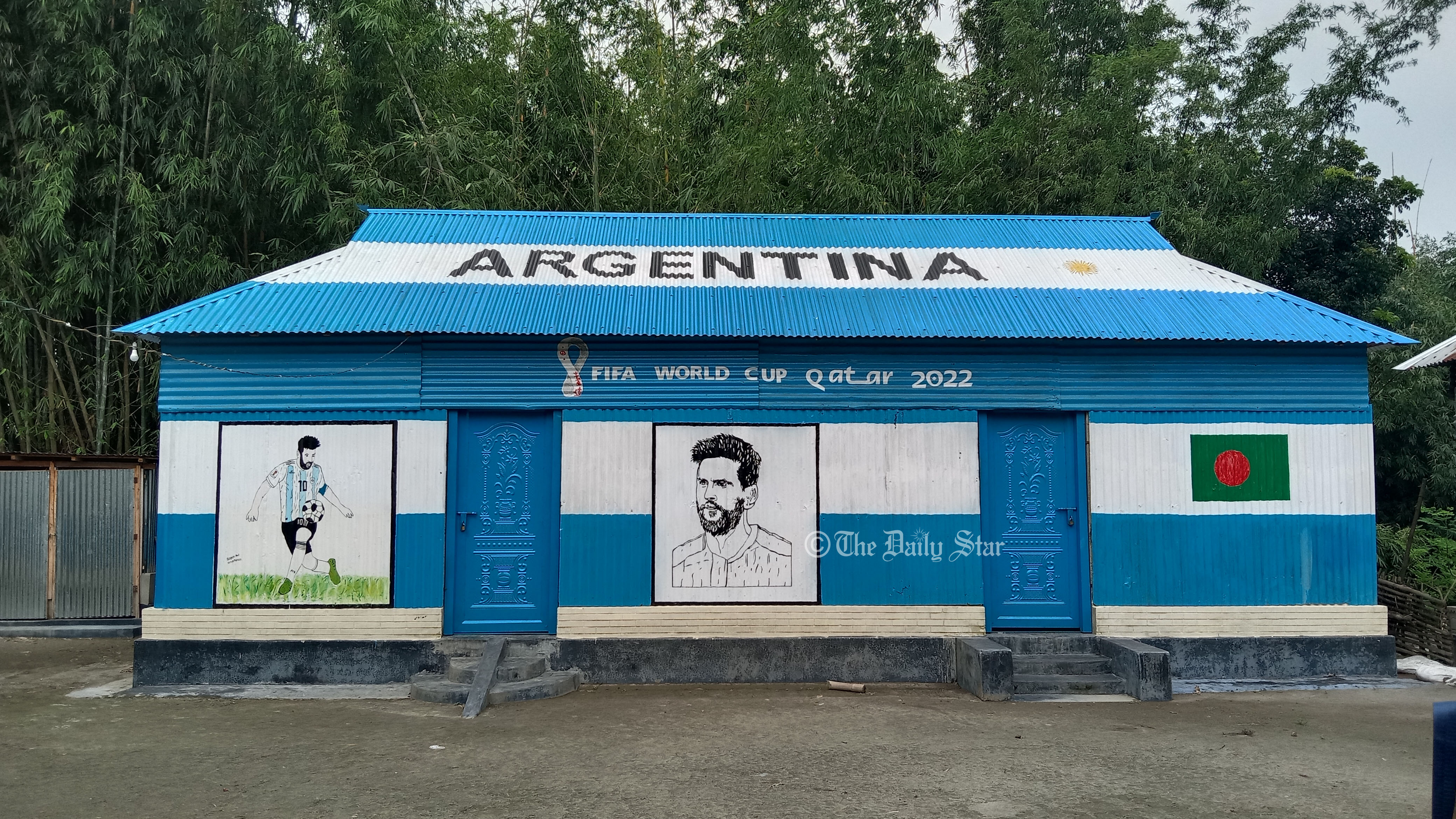 মেসি-নেইমারের বাড়ি এখন জামালপুরে!