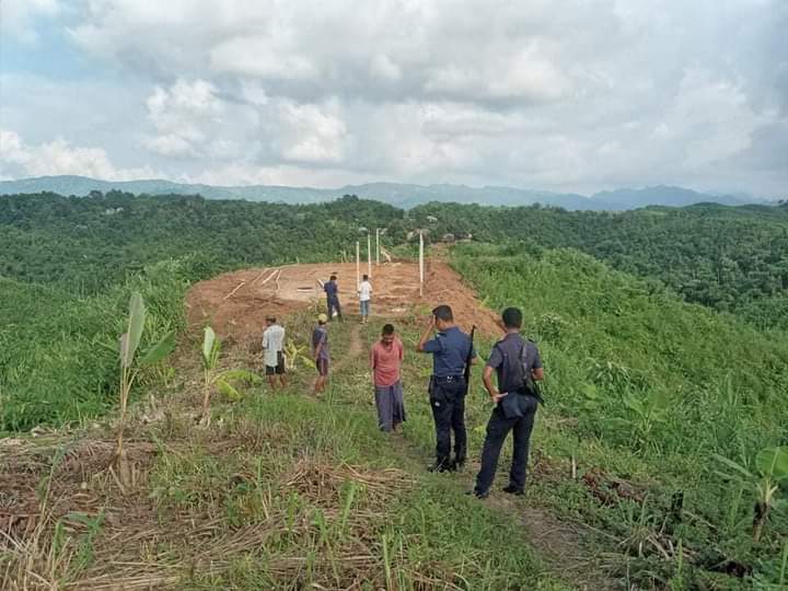 এবার লামায় রাবার কোম্পানির বিরুদ্ধে ৩০০ কলাগাছ কাটার অভিযোগ