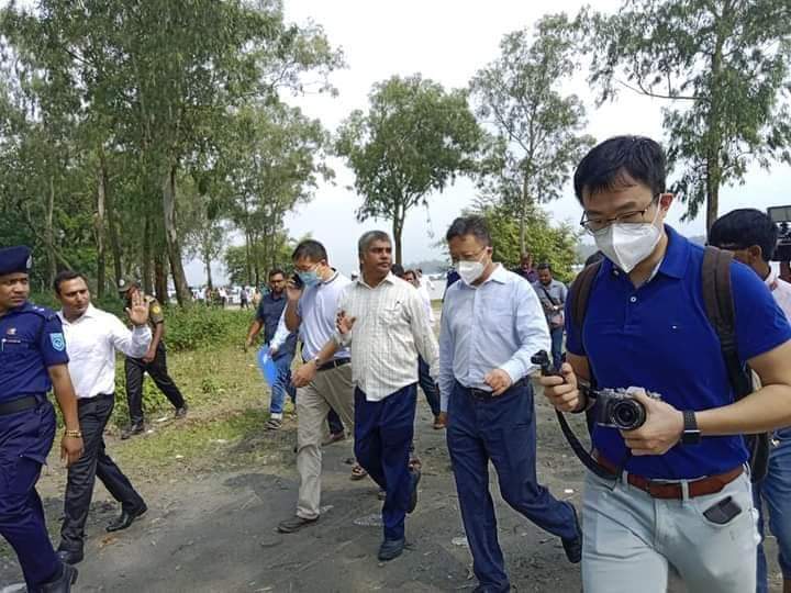 তিস্তা ব্যারেজ পরিদর্শনে চীনা রাষ্ট্রদূত