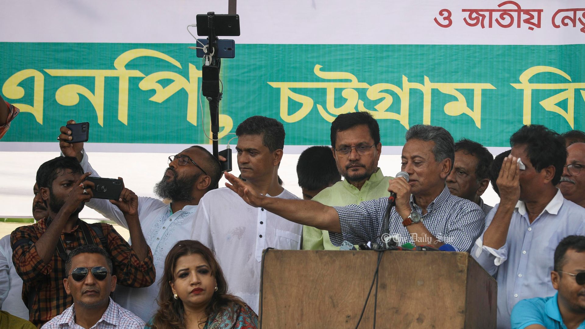 এই সভার বার্তা শেখ হাসিনার পদত্যাগ: আমীর খসরু মাহমুদ চৌধুরী