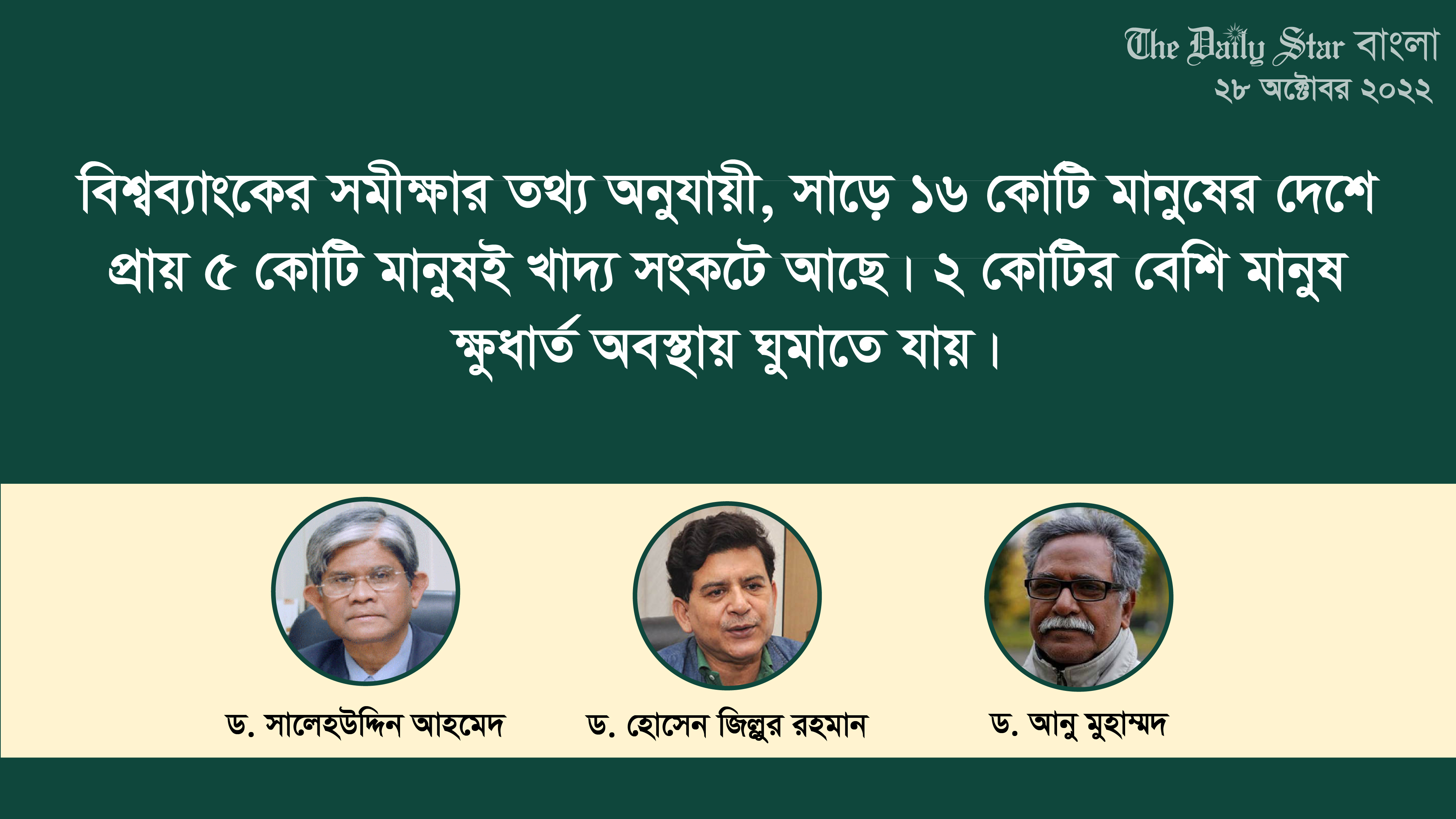 ১৩ শতাংশ মানুষের ক্ষুধা নিয়ে ঘুমাতে যাওয়া বনাম উচ্চ প্রবৃদ্ধির অর্থনীতি