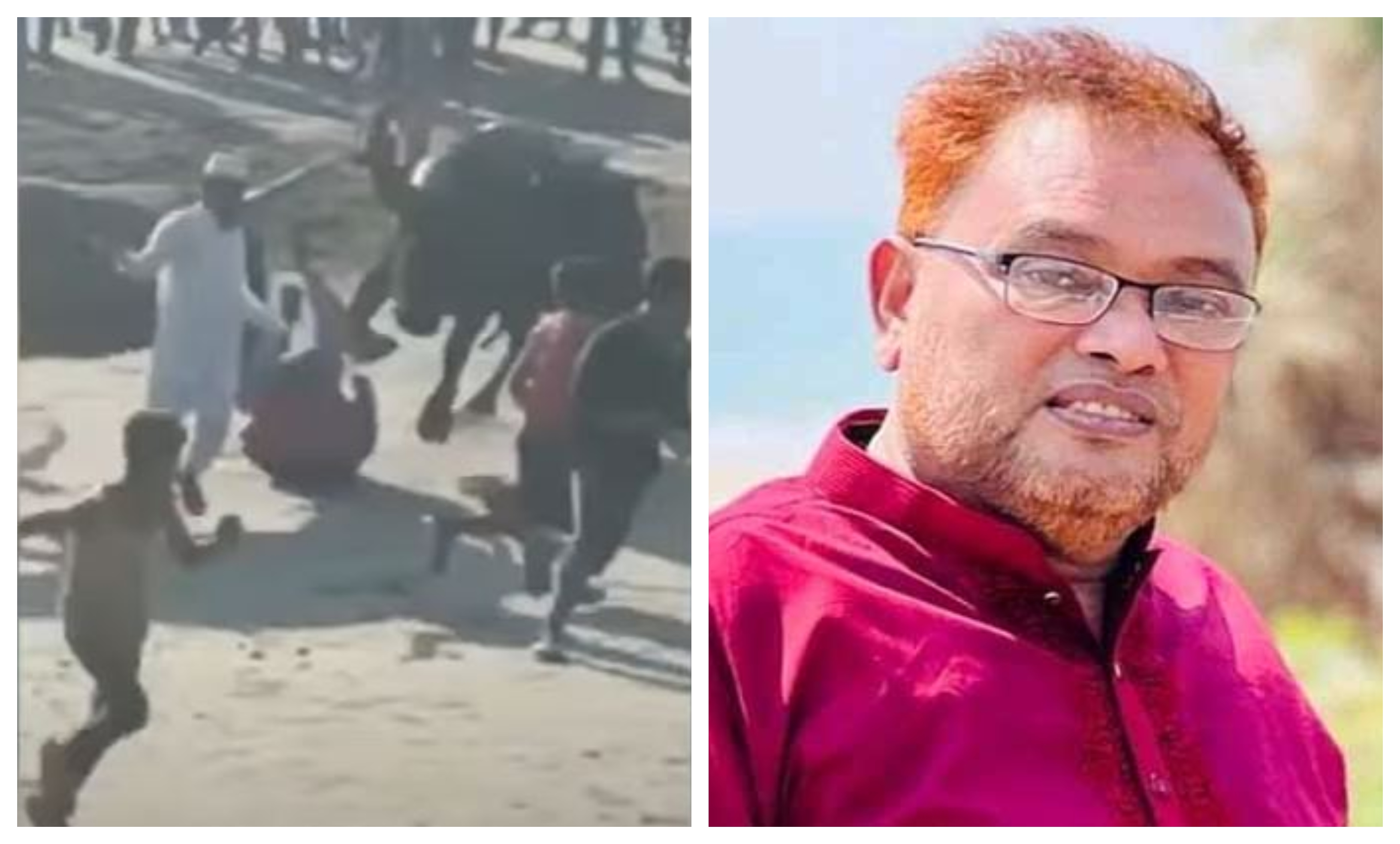 সাবেক এমপি বদিকে ষাঁড়ের গুঁতো