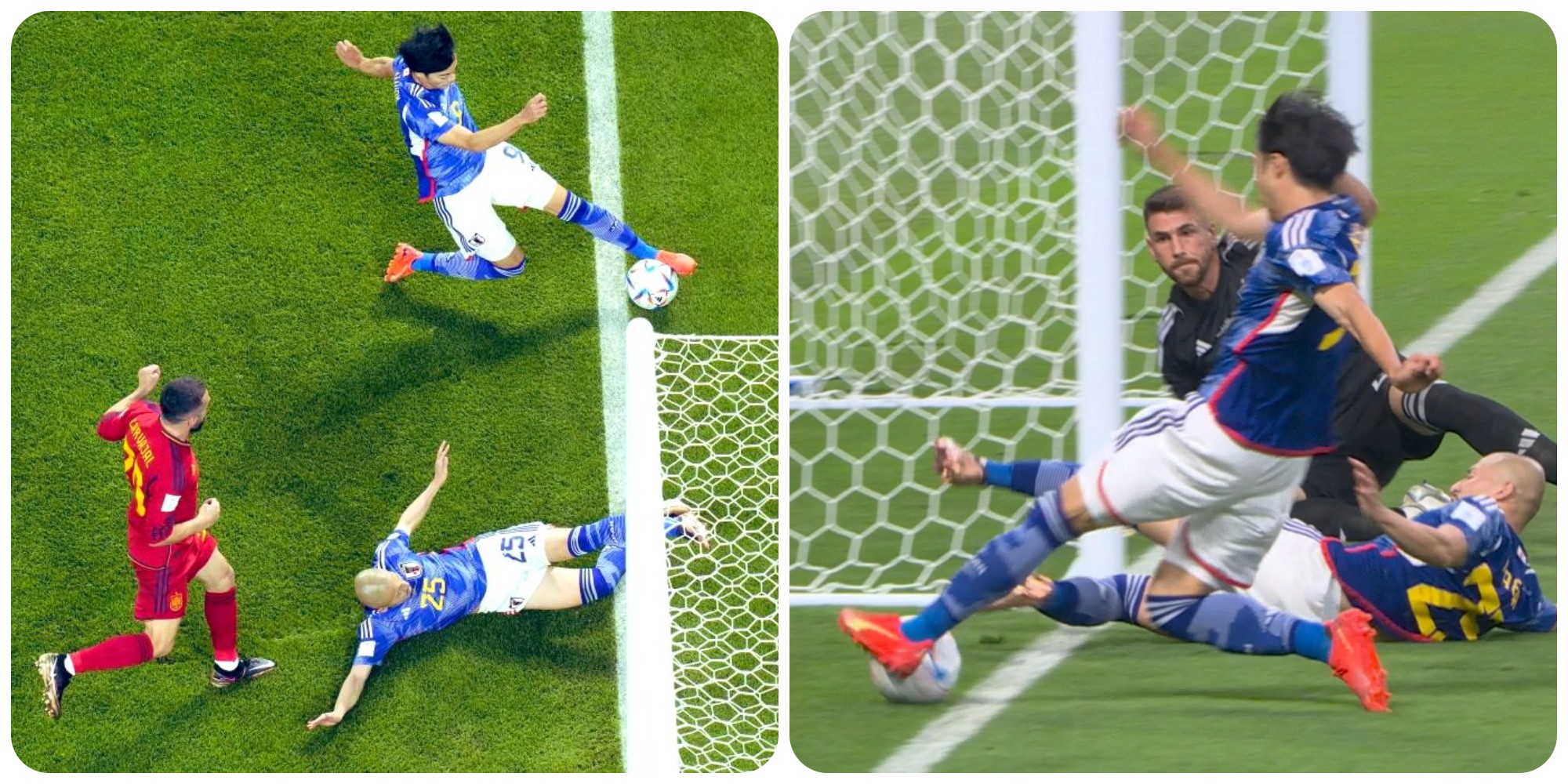 জার্মানি বাদ পড়ার পর আলোচনায় জাপানের বিতর্কিত গোল