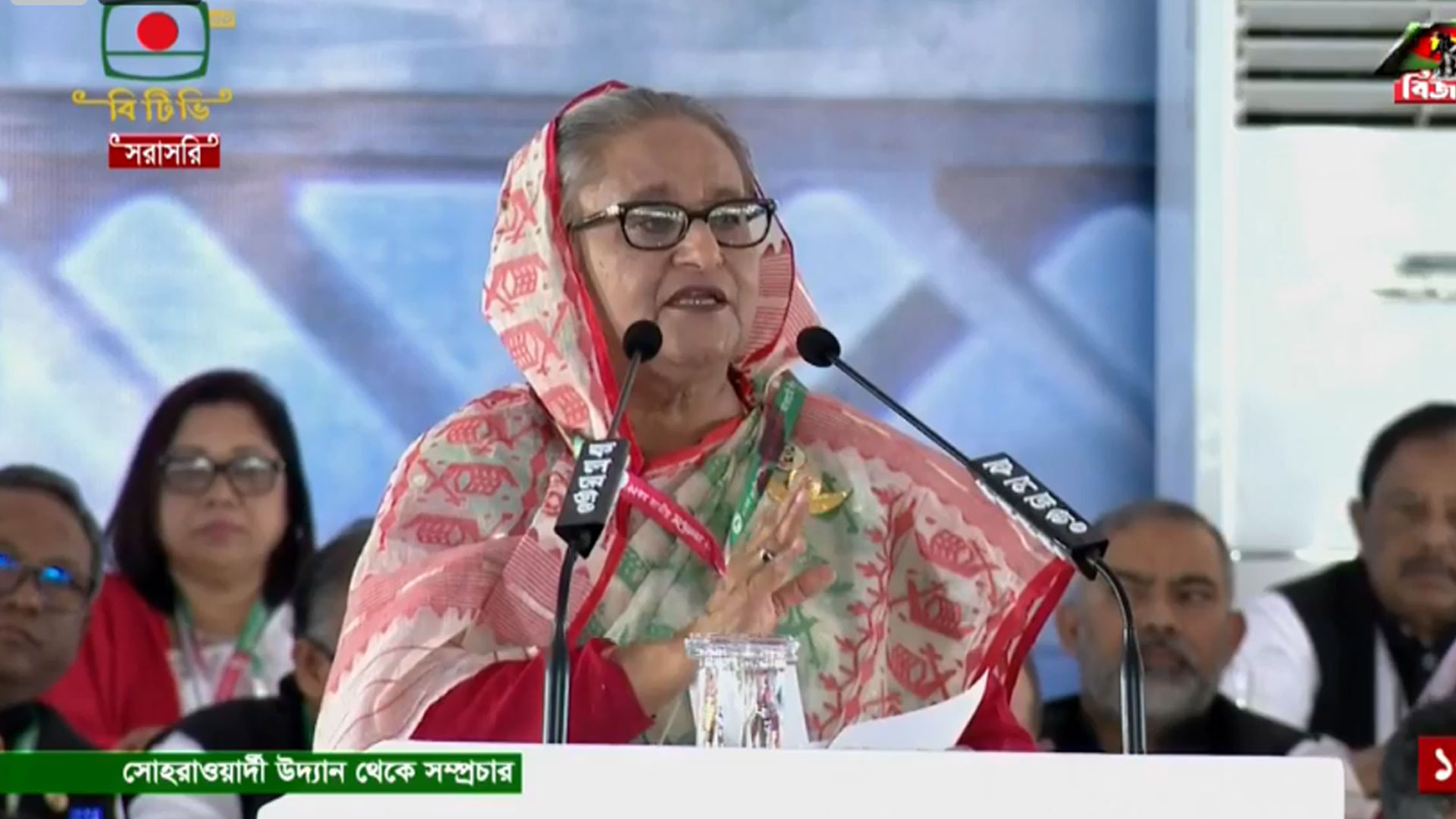 ‘বাংলাদেশের এতটুকু স্বার্থ আমার জীবন থাকতে নষ্ট হবে না’