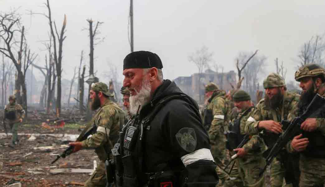 রাশিয়ার পক্ষে ৩০০ চেচেন যোদ্ধা ইউক্রেনে