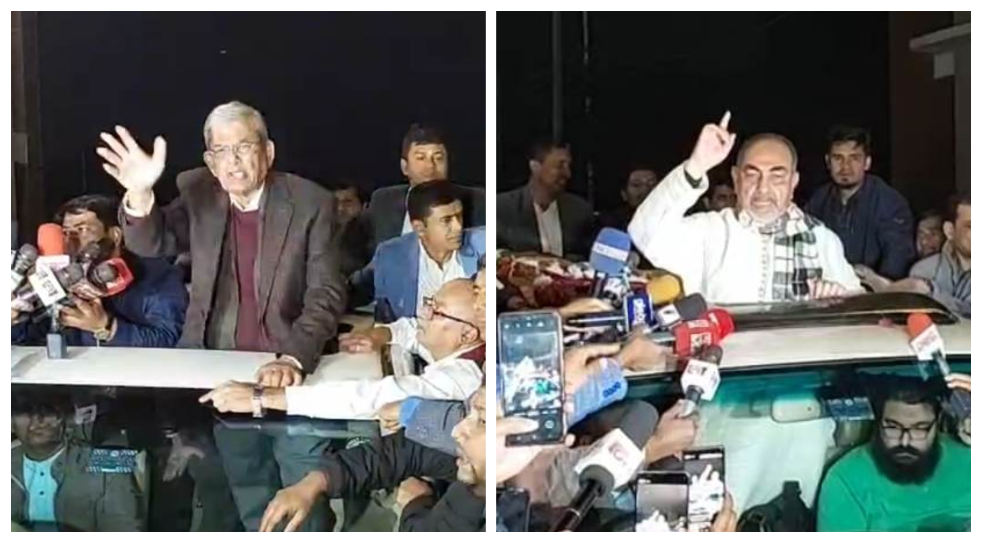 মুক্তি পেলেন ফখরুল-আব্বাস