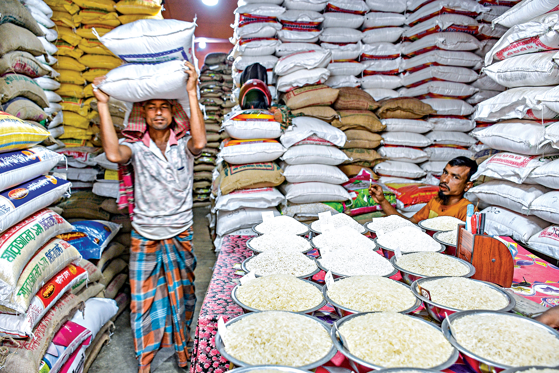 আতপ চাল রপ্তানি নিষিদ্ধ করল ভারত