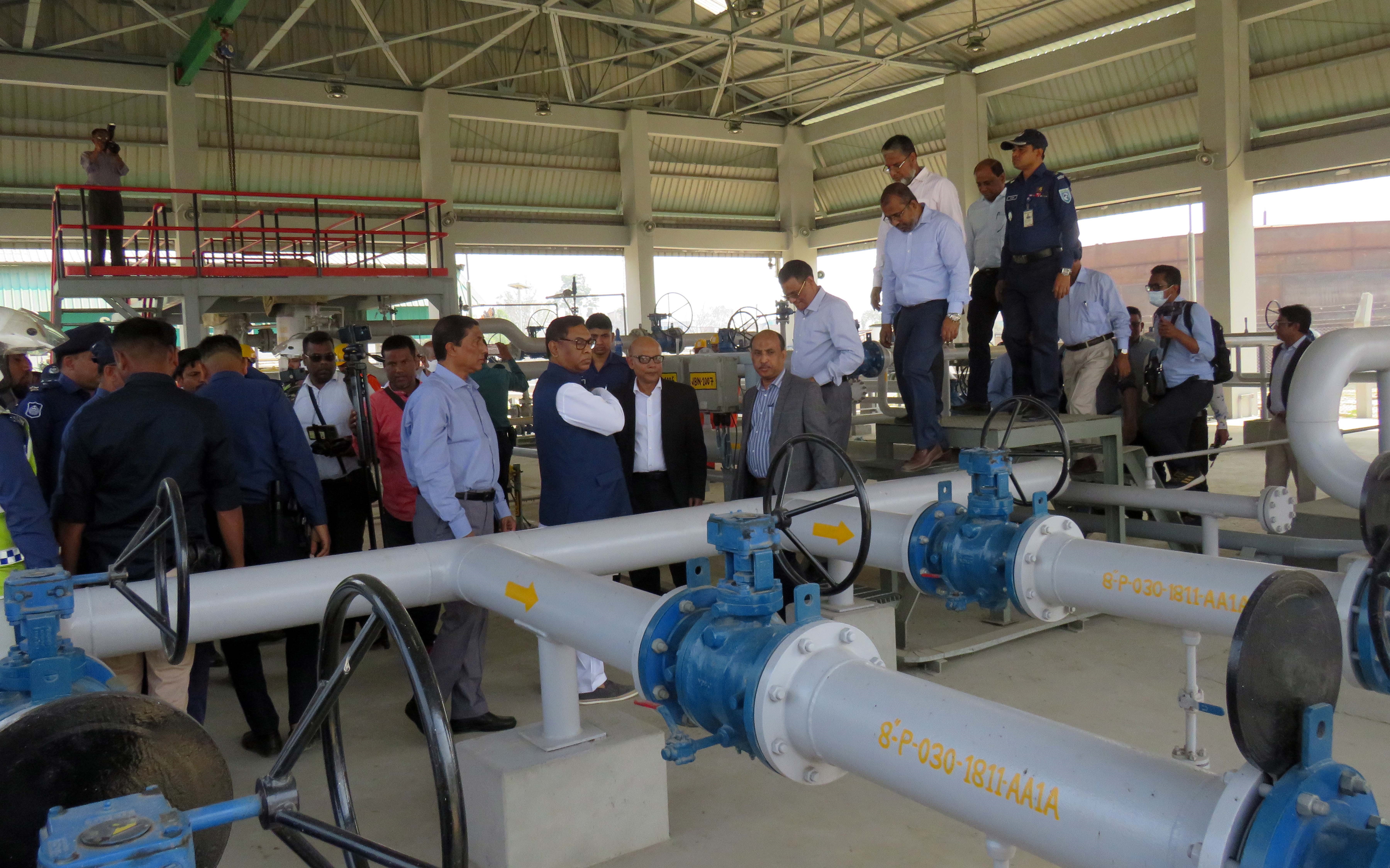 ফ্রেন্ডশিপ পাইপলাইন প্রস্তুত, ১৮ মার্চ উদ্বোধন