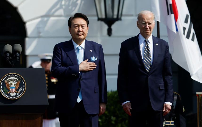 উত্তর কোরিয়াকে মোকাবিলায় যুক্তরাষ্ট্র–দক্ষিণ কোরিয়ার পারমাণবিক অস্ত্র চুক্তি