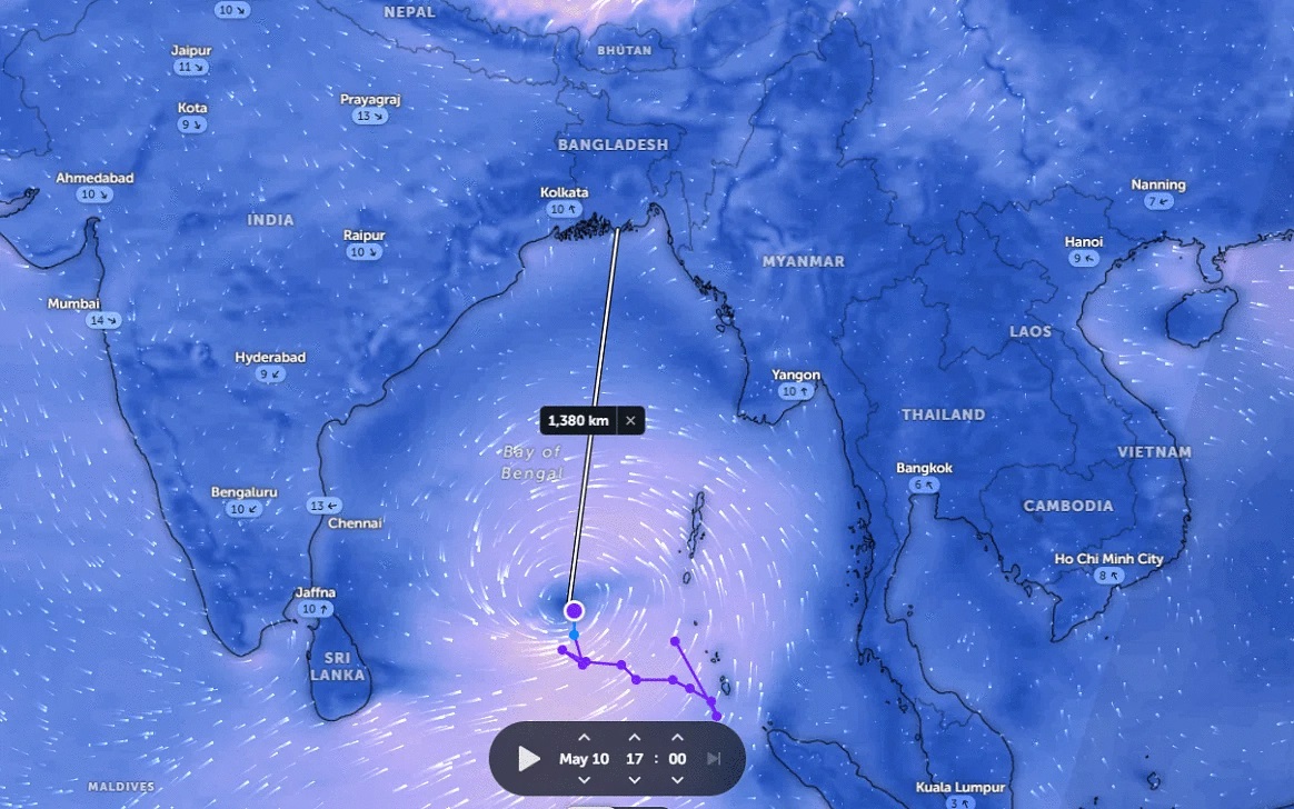 কোথায় কবে আঘাত হানবে ‘মোখা’, নজর রাখুন ৪ ওয়েবসাইটে