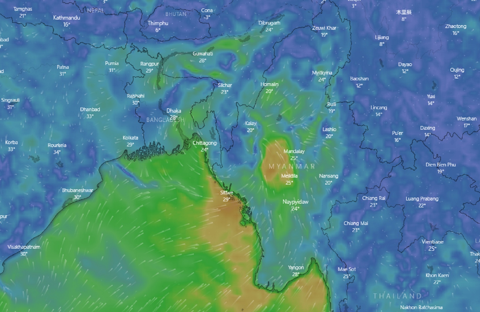 মিয়ানমারে স্থল নিম্নচাপে পরিণত মোখা, কক্সবাজারে ৩ নম্বর সতর্ক সংকেত