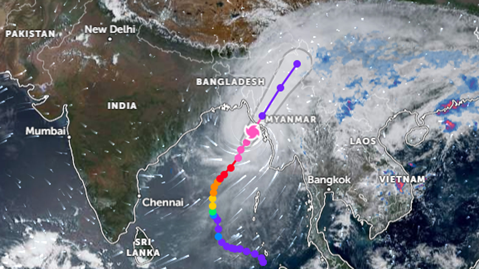 মোখার ‘পিক আওয়ার’ দুপুর ১২টা-৩টা, ১০০ কিলোমিটার হতে পারে বাতাসের গতি