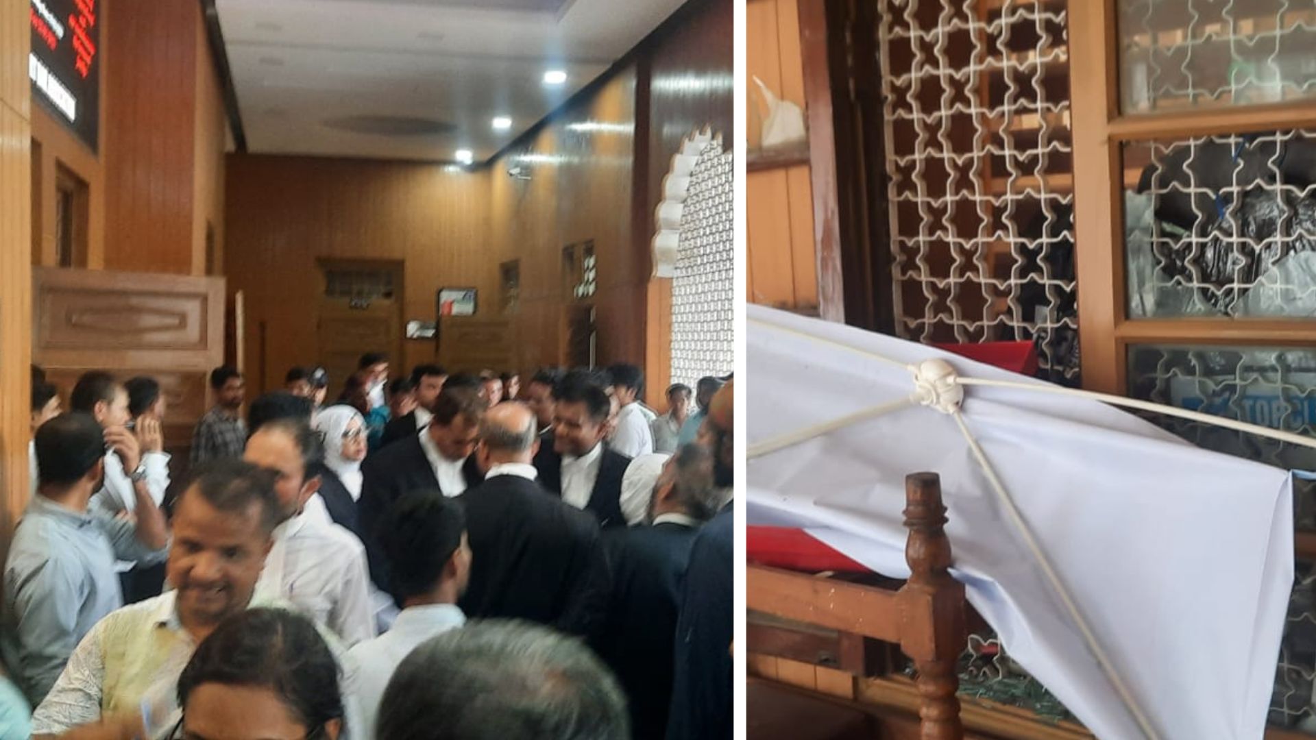 সুপ্রিম কোর্ট আইনজীবী সমিতি: আ. লীগ ও বিএনপিপন্থীদের হাতাহাতি, ভাঙচুর