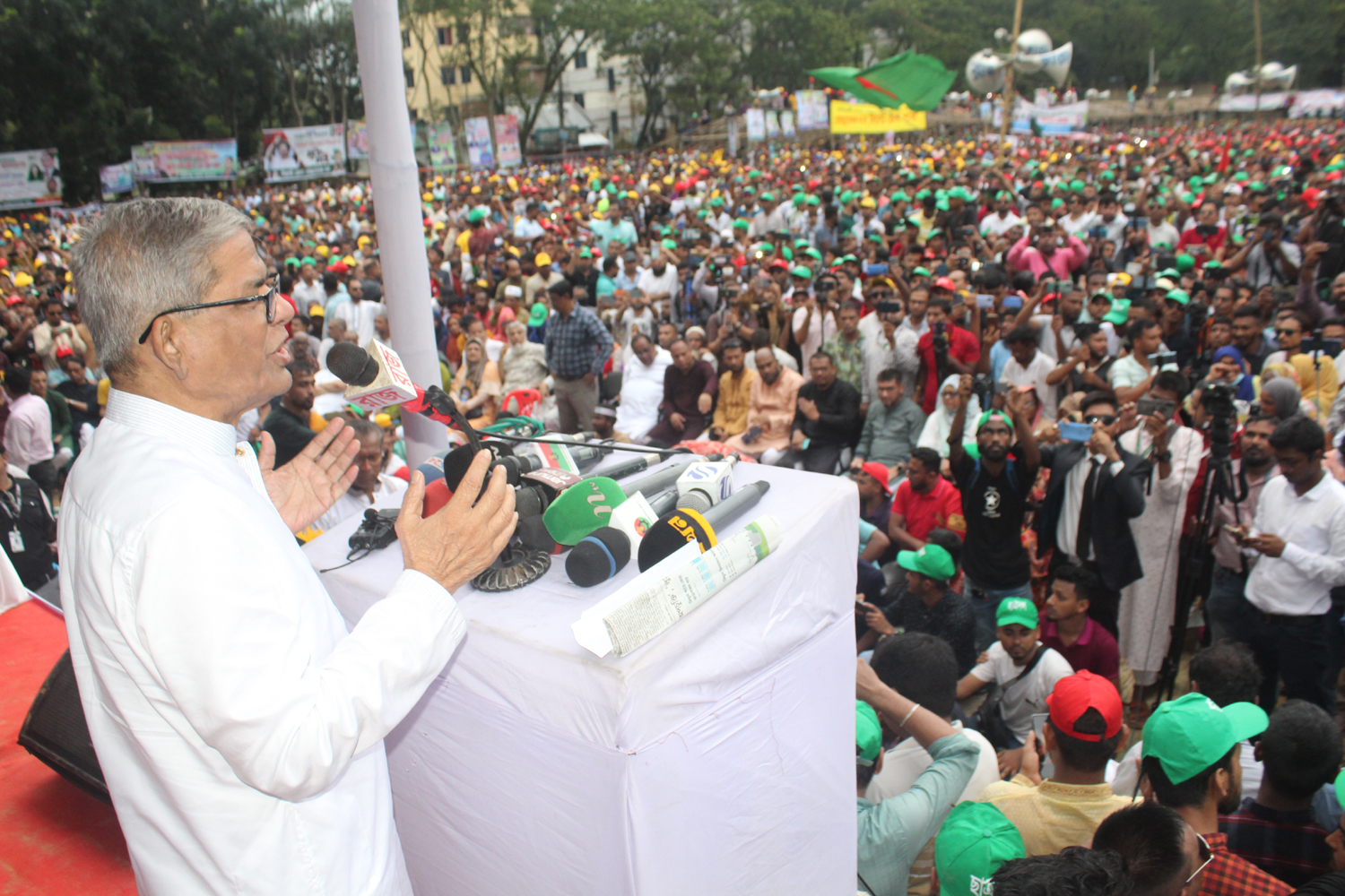 ‘ঢাকার সমাবেশ থেকে রাজপথে নামার নতুন ঘোষণা আসবে’