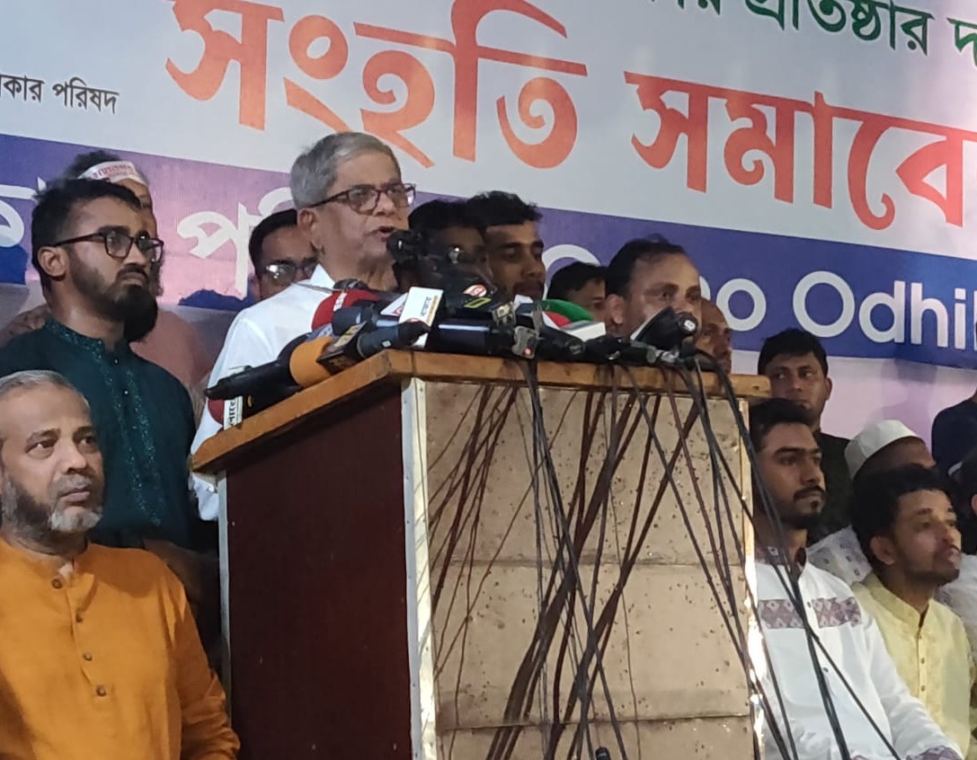 আপনার কথায় পরিষ্কার যে, আপনি খালেদা জিয়ার মৃত্যু চান: প্রধানমন্ত্রীর উদ্দেশে মির্জা ফখরুল