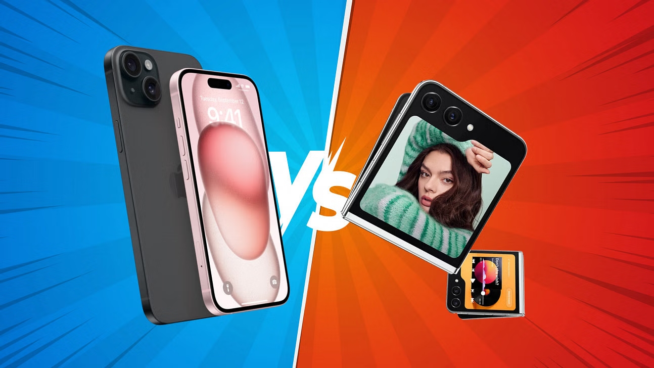 আইফোন ১৫ প্রো বনাম স্যামসাং গ্যালাক্সি জেড ফ্লিপ ফাইভ: কোনটি কিনবেন