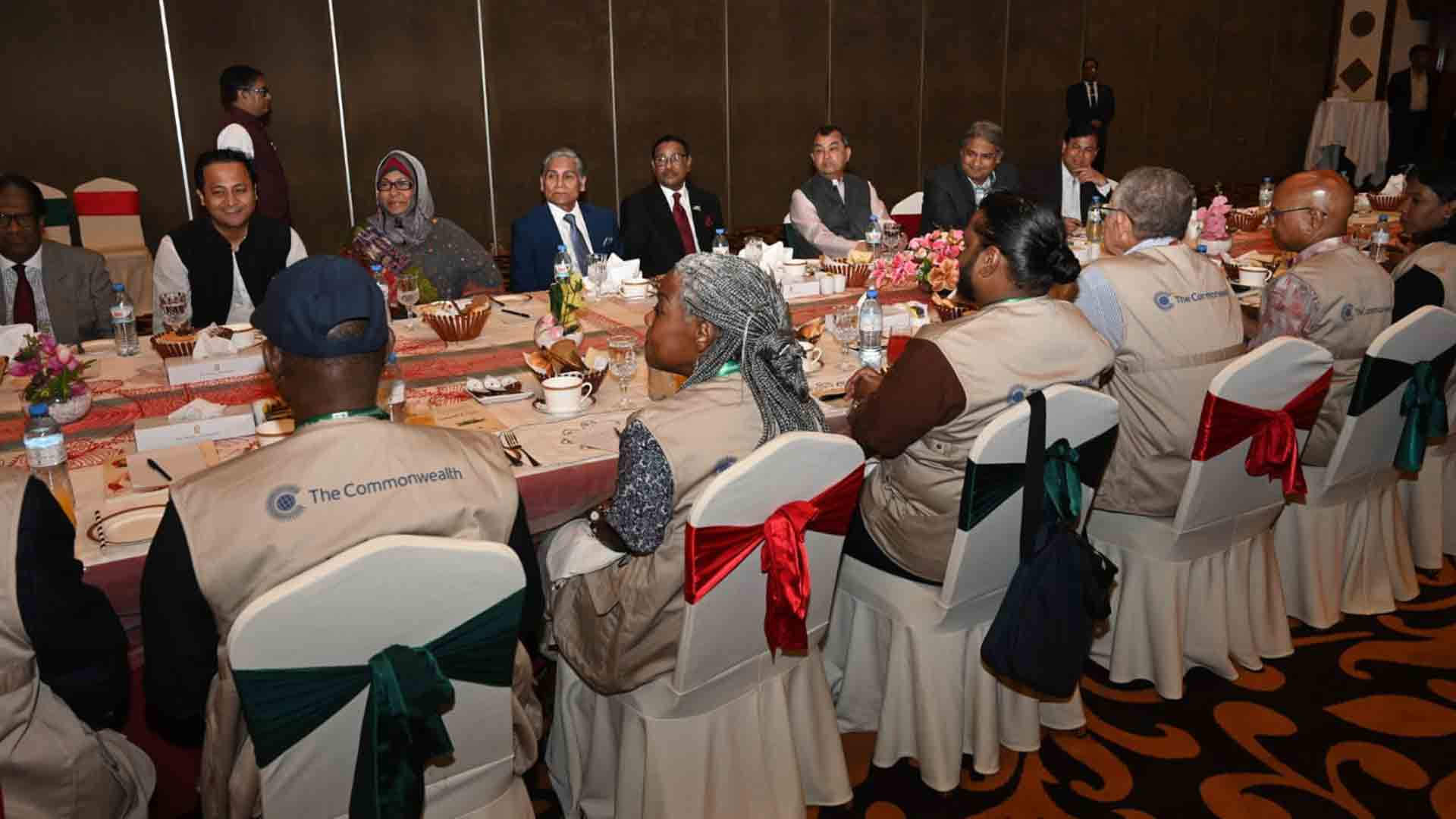 কমনওয়েলথের নির্বাচনী পর্যবেক্ষক দলের সঙ্গে আ. লীগের বৈঠক