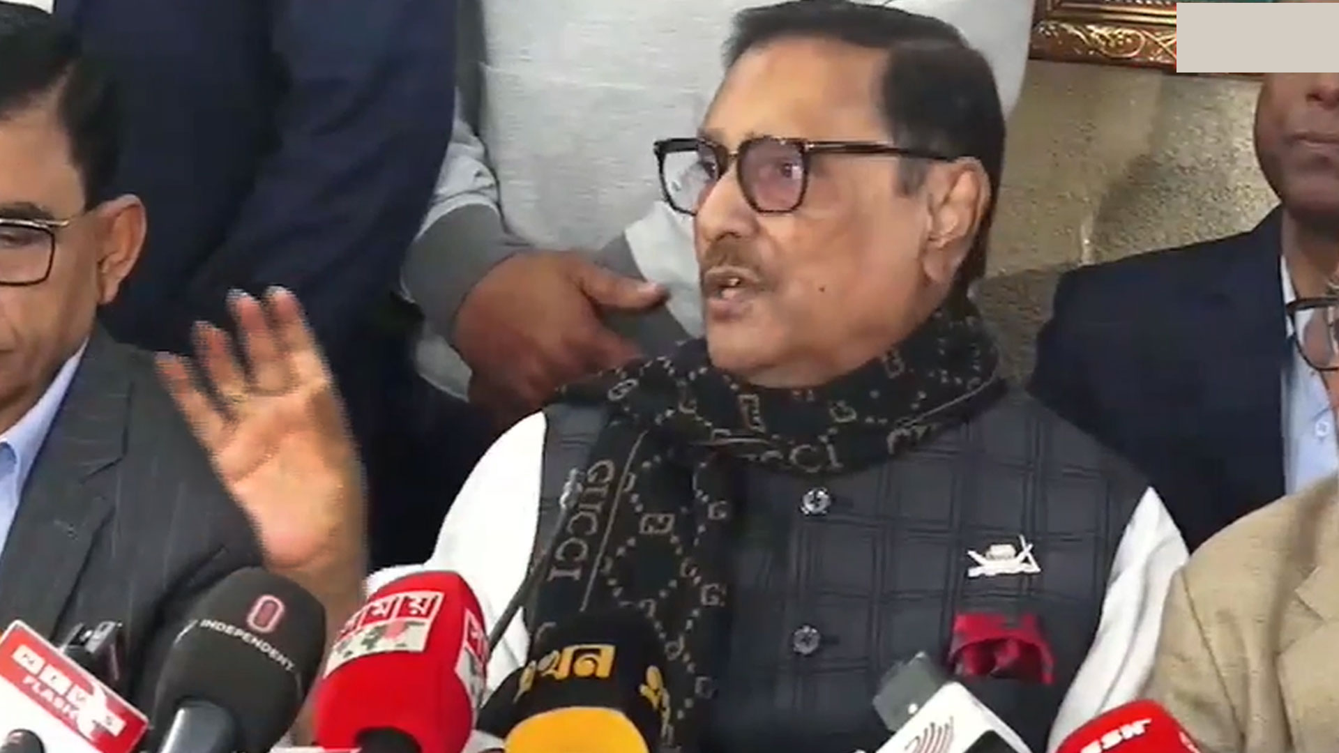 সংসদ ভারসাম্যহীন—জি এম কাদেরের বক্তব্যের জবাবে যা বললেন ওবায়দুল কাদের