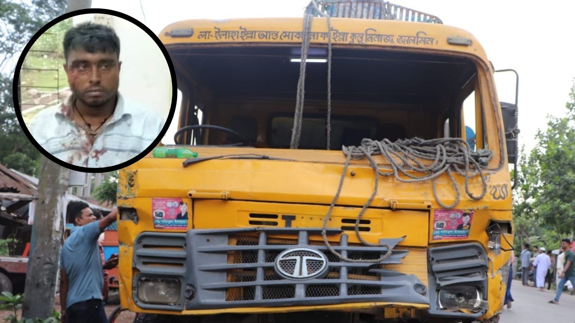 অটোরিকশা-প্রাইভেটকারে ধাক্কা দেওয়া ট্রাকচালকের ছিল না ভারী যানের লাইসেন্স