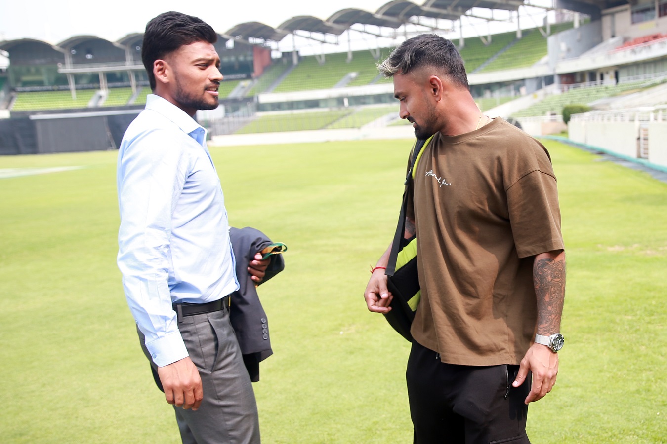 নিজেদের রান না পাওয়ার পেছনে উইকেটের দায় দেখেন শান্ত