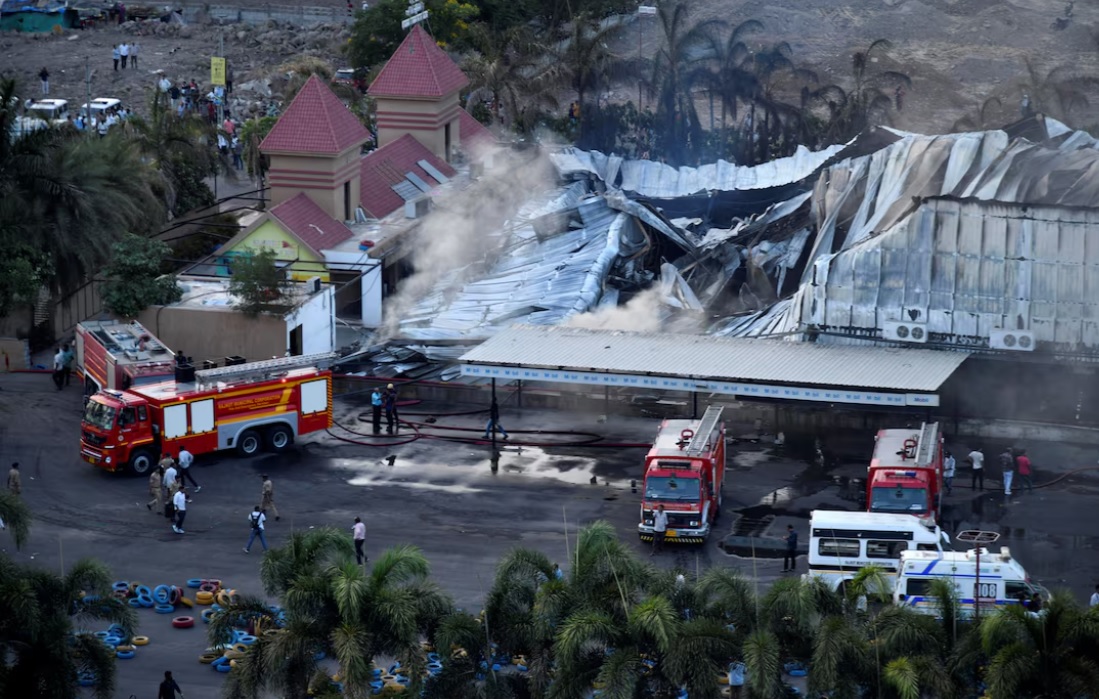 গুজরাটে গেমিং জোনে আগুন: মৃত্যু বেড়ে ৩২