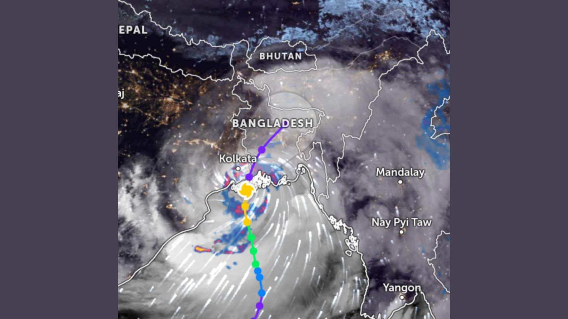 ১৫-১৮ কিলোমিটার বেগে এগোচ্ছে রিমাল, বাতাসের গতি-বৃষ্টিপাত বাড়ার আশঙ্কা