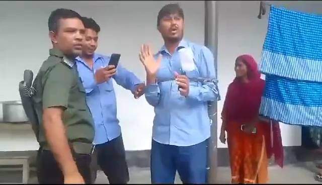 ‘ইউএনওর নির্দেশে’ খুঁটিতে বাঁধা হলো পল্লী বিদ্যুতের কর্মচারীকে