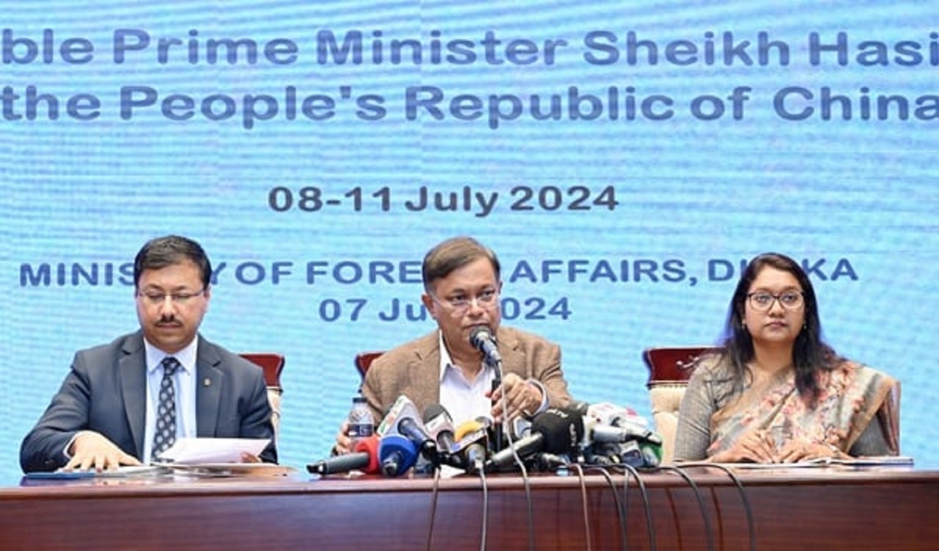 প্রধানমন্ত্রীর চীন সফরে ২০ সমঝোতা স্মারক স্বাক্ষরের সম্ভাবনা: পররাষ্ট্রমন্ত্রী