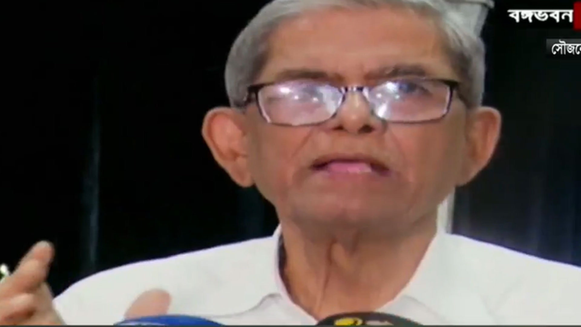 সংসদ ভেঙে অন্তর্বর্তী সরকার গঠন করা হবে: বৈঠক শেষে ফখরুল