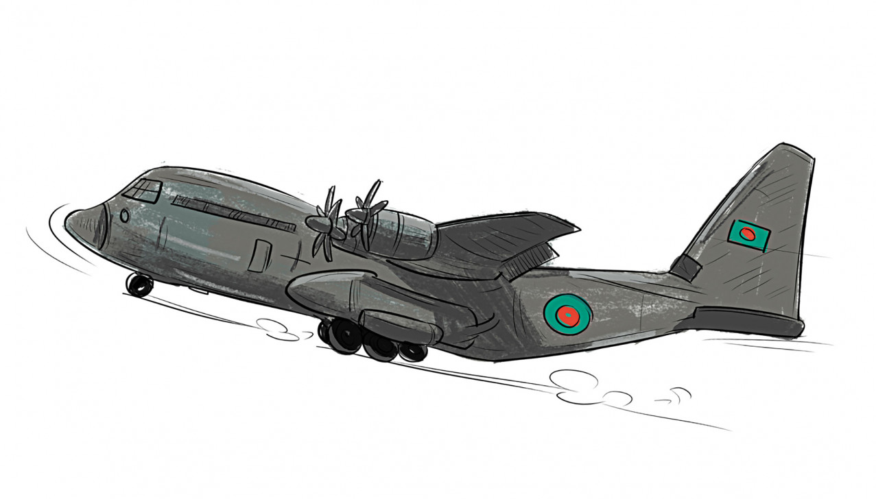 শেখ হাসিনাকে বহনকারী ফ্লাইট যেভাবে যে রুটে ভারতে গিয়েছিল