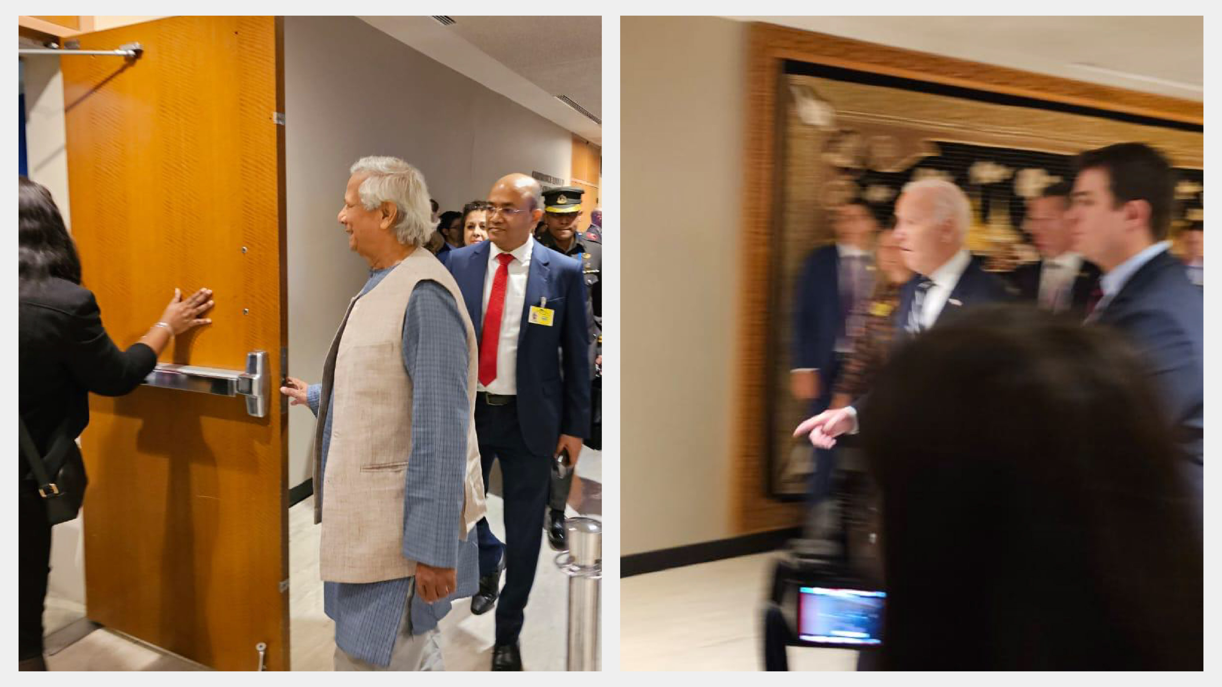 ড. ইউনূস-বাইডেন বৈঠক শুরু