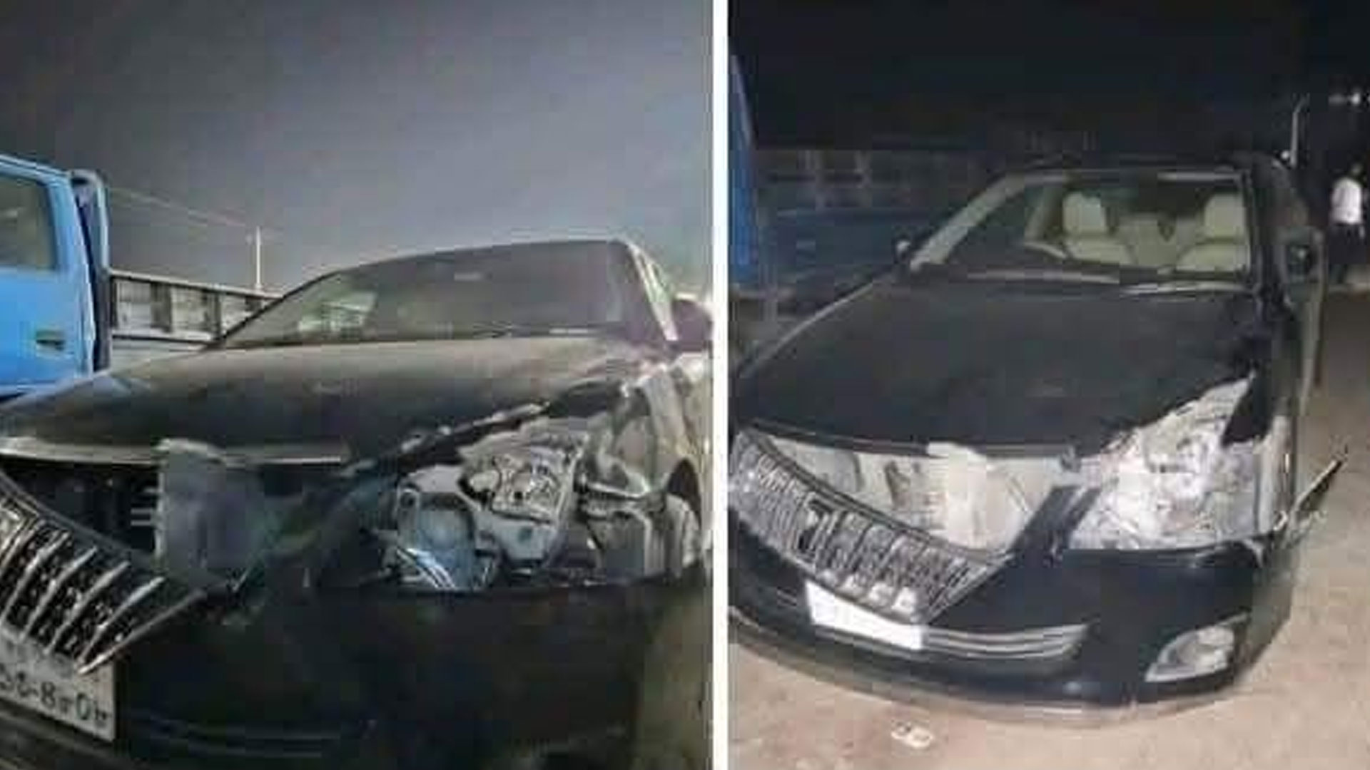 দুর্ঘটনার কবলে হাসনাত-সারজিসের বহরের গাড়ি, ট্রাকচালক আটক