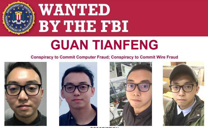 চীনা হ্যাকারকে ধরিয়ে দিতে ১ কোটি ডলার পুরস্কার ঘোষণা যুক্তরাষ্ট্রের