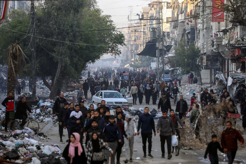 গাজায় যুদ্ধবিরতি কার্যকর