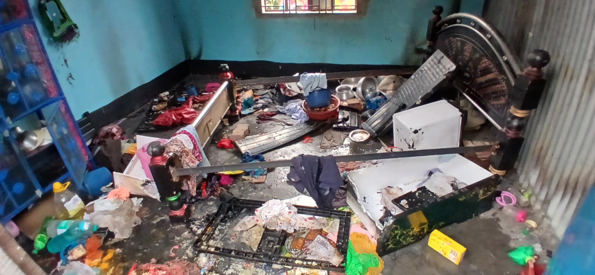 নারায়ণগঞ্জে গ্যাস লিকেজ থেকে বিস্ফোরণ, দগ্ধ ৮